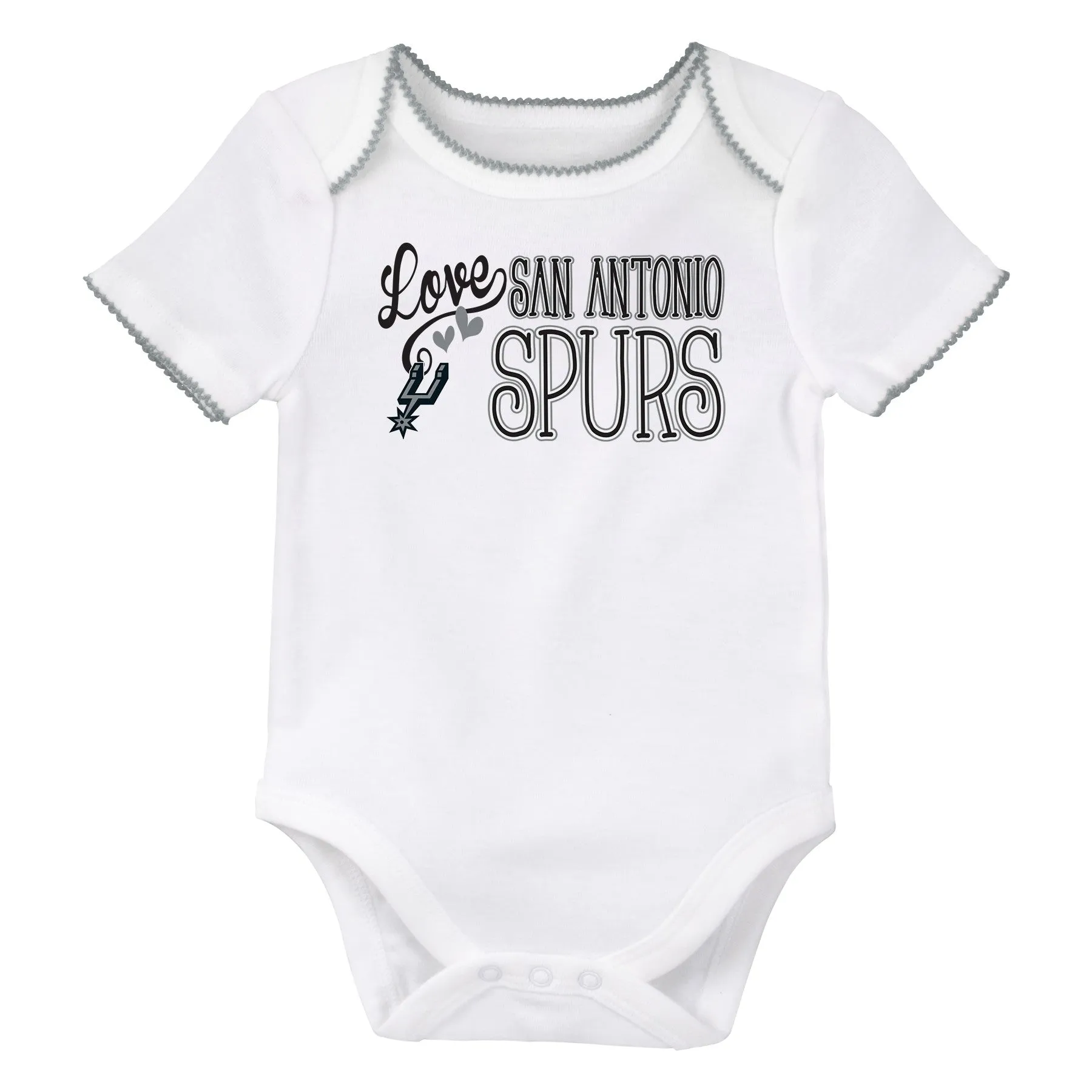 Spurs Baby Girl Creeper and Tutu Leggings