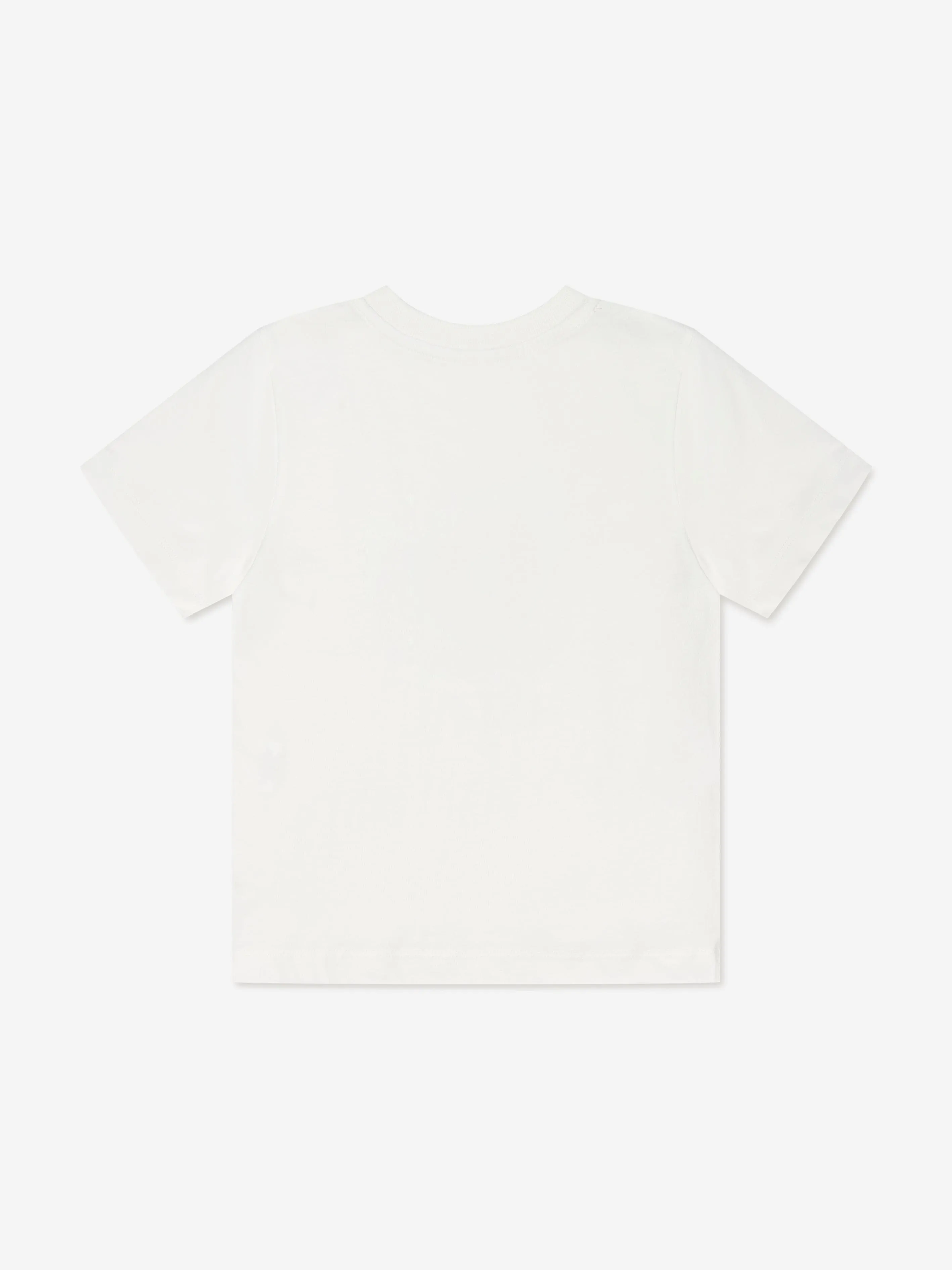 Stella McCartney Girls Flower Print T-Shirt in Ivory