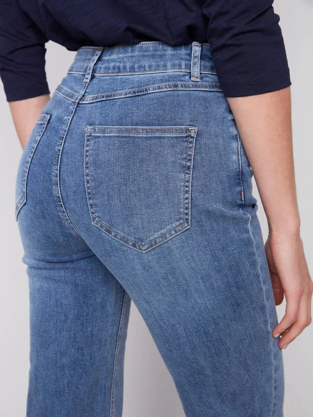 STRAIGHT LEG CUFF JEAN