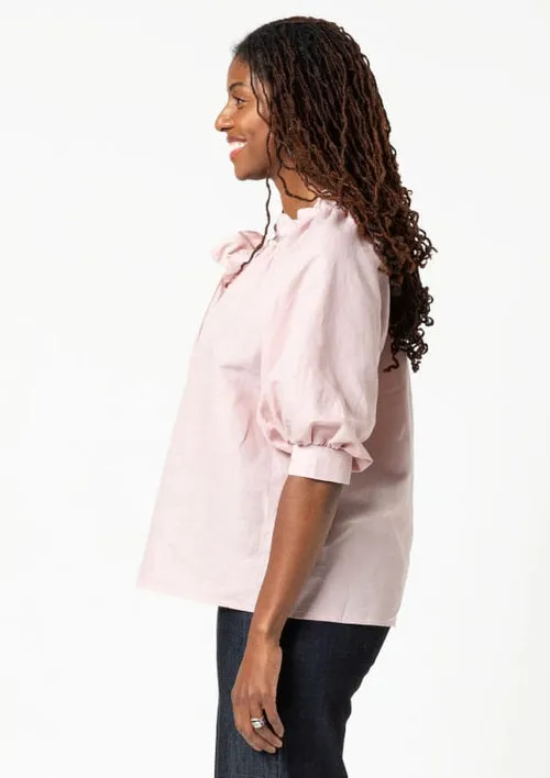 Style Arc - Reynolds Woven Top - Size 18-30