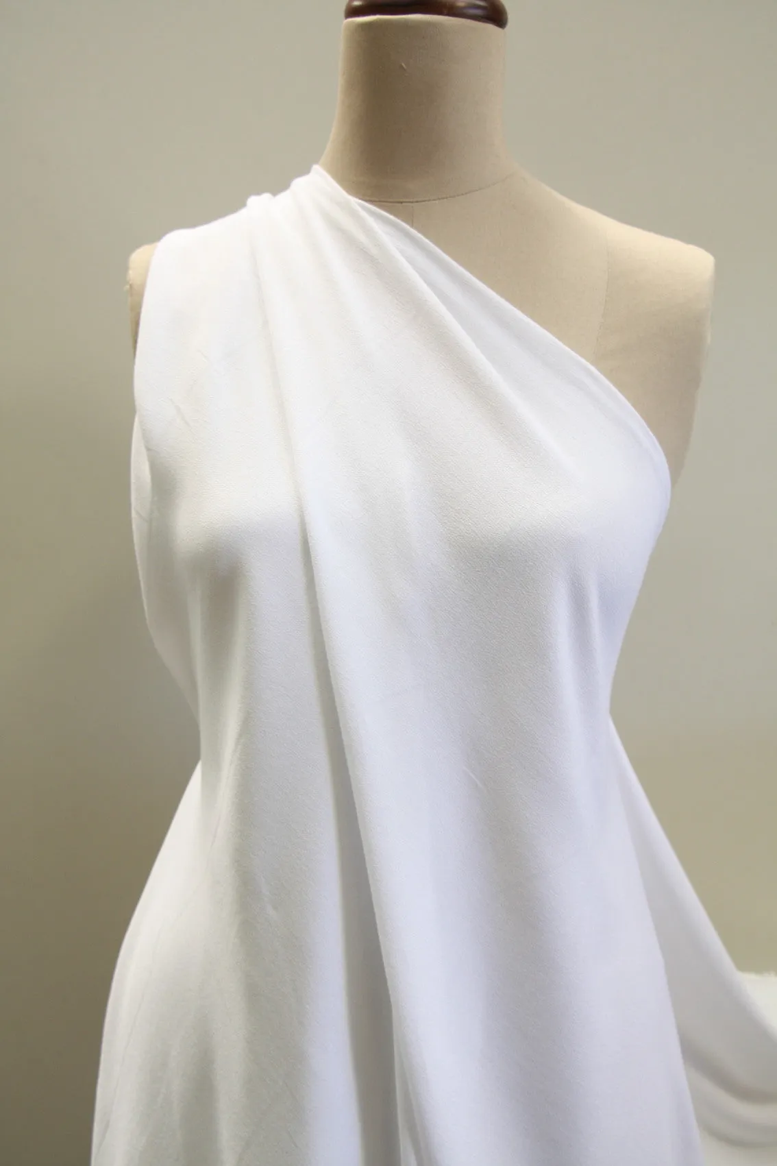 Tango White Crepe