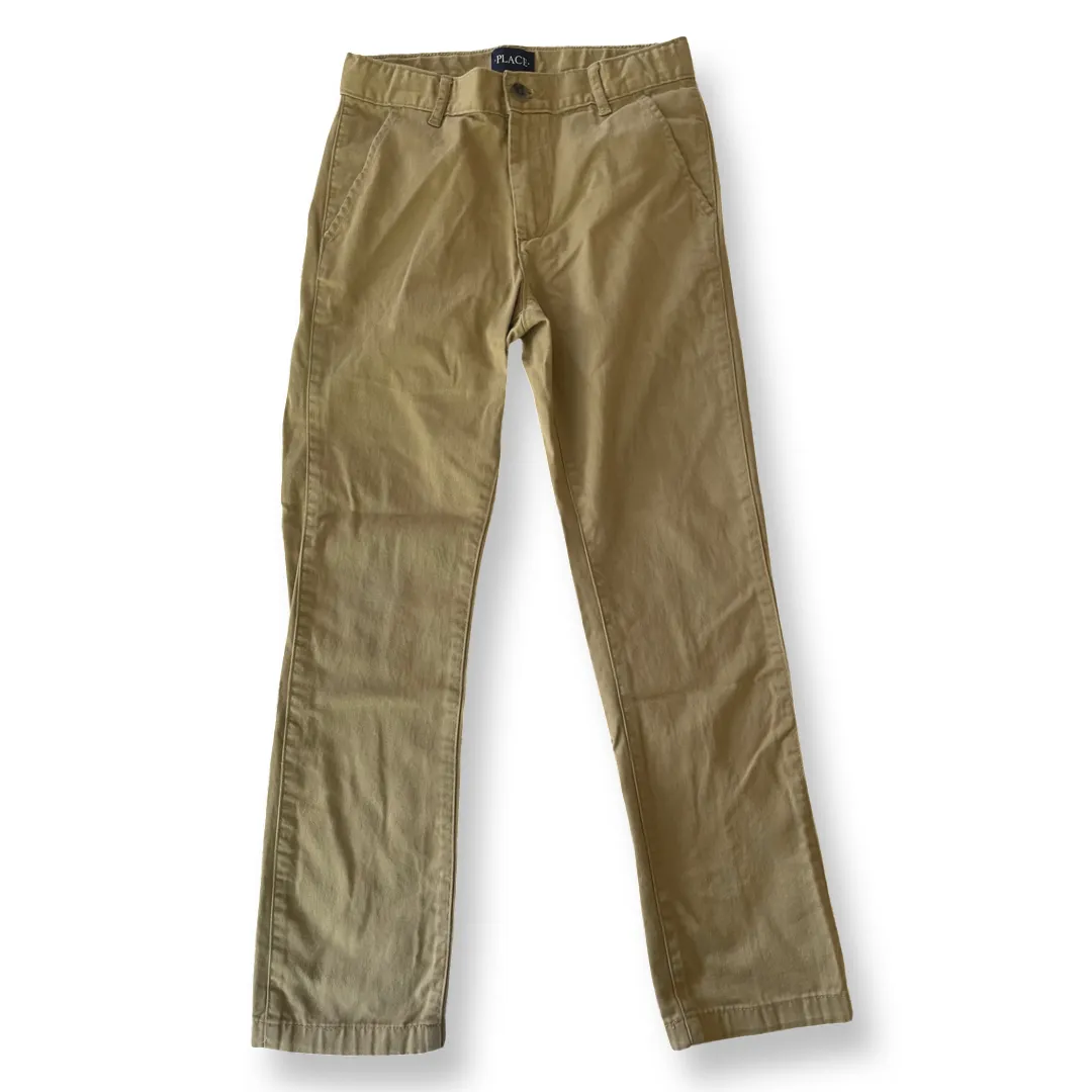 The Children's Place Khaki Chinos - 10 youth