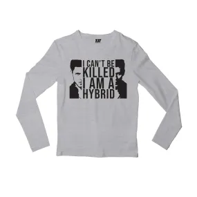 The Vampire Diaries Full Sleeves T shirt - I Am A Hybrid