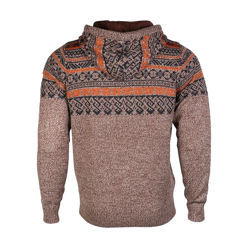 Tokyo Laundry Ash brown knitted hoody