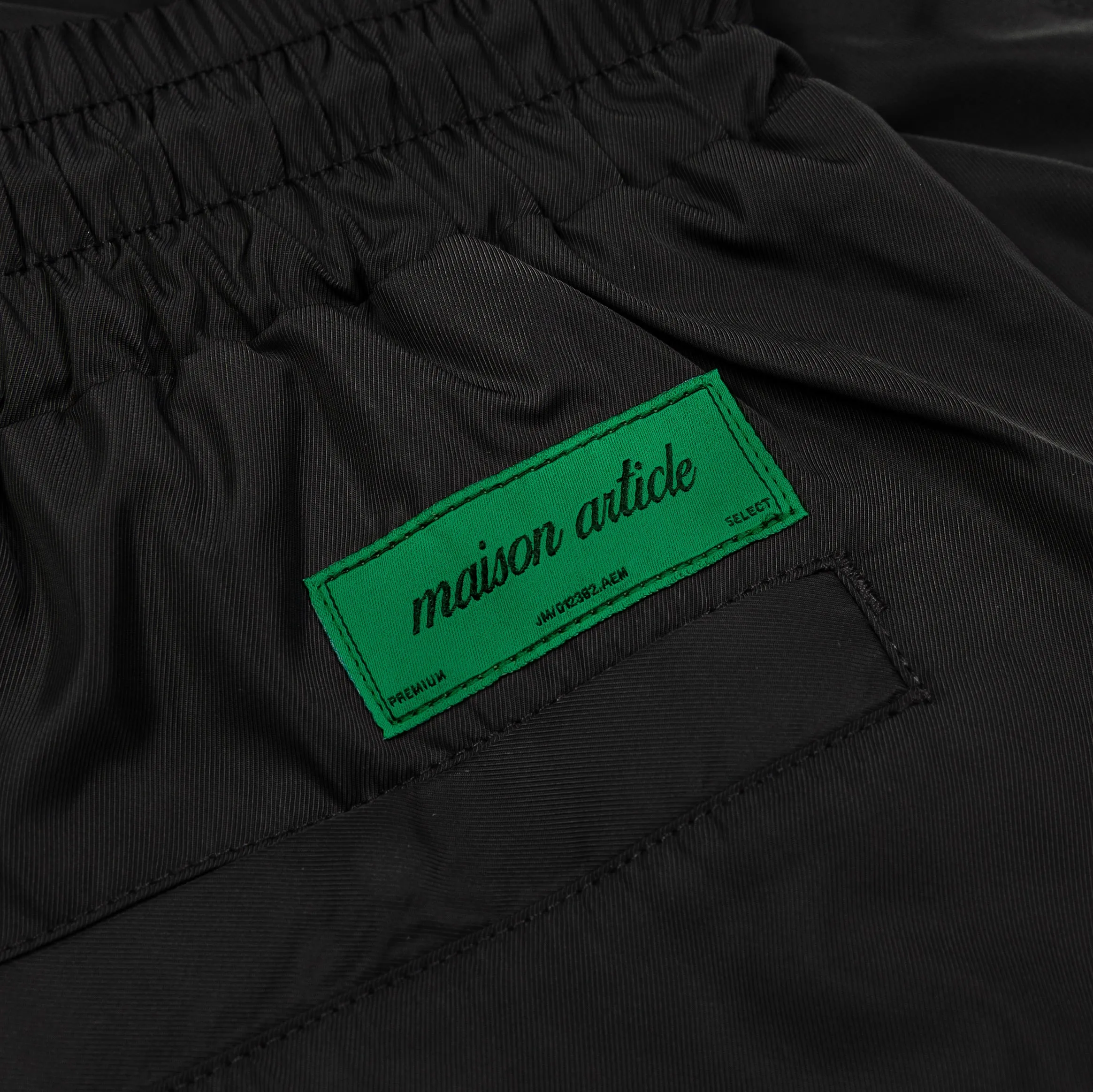 Trim Hybrid Mens Shorts (Black)