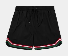 Trim Hybrid Mens Shorts (Black)