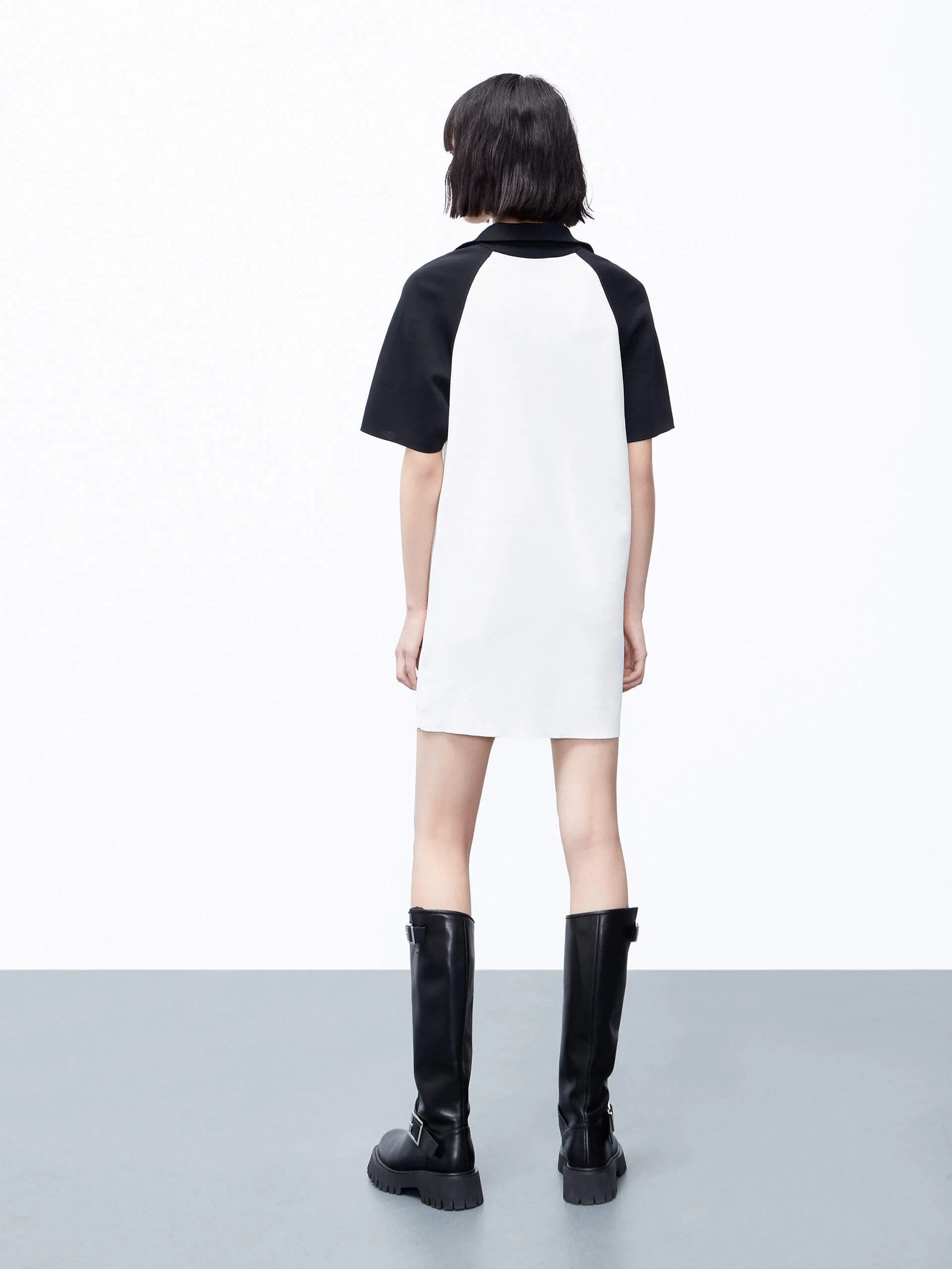Two Tone T-Shirt Dress