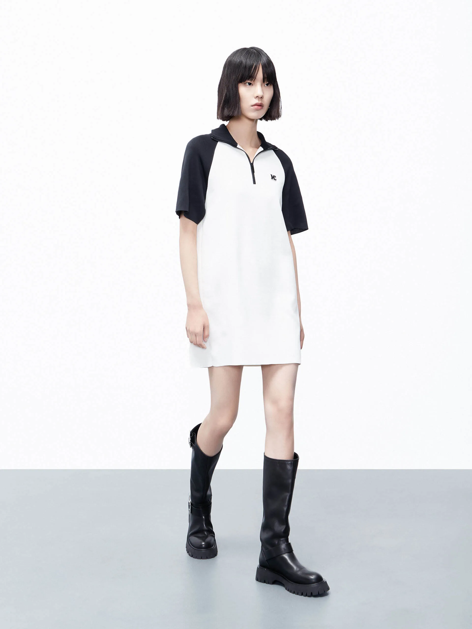 Two Tone T-Shirt Dress