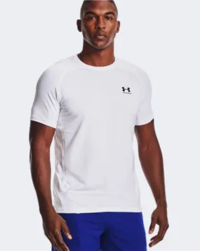 Under Armour Fitted Ss Men Training T-Shirt White