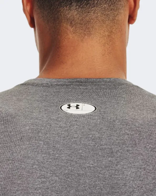 Under Armour Heatgear&#174; Fitted Men Training T-Shirt Carbon Heather 1361683-090
