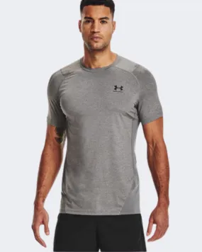 Under Armour Heatgear&#174; Fitted Men Training T-Shirt Carbon Heather 1361683-090