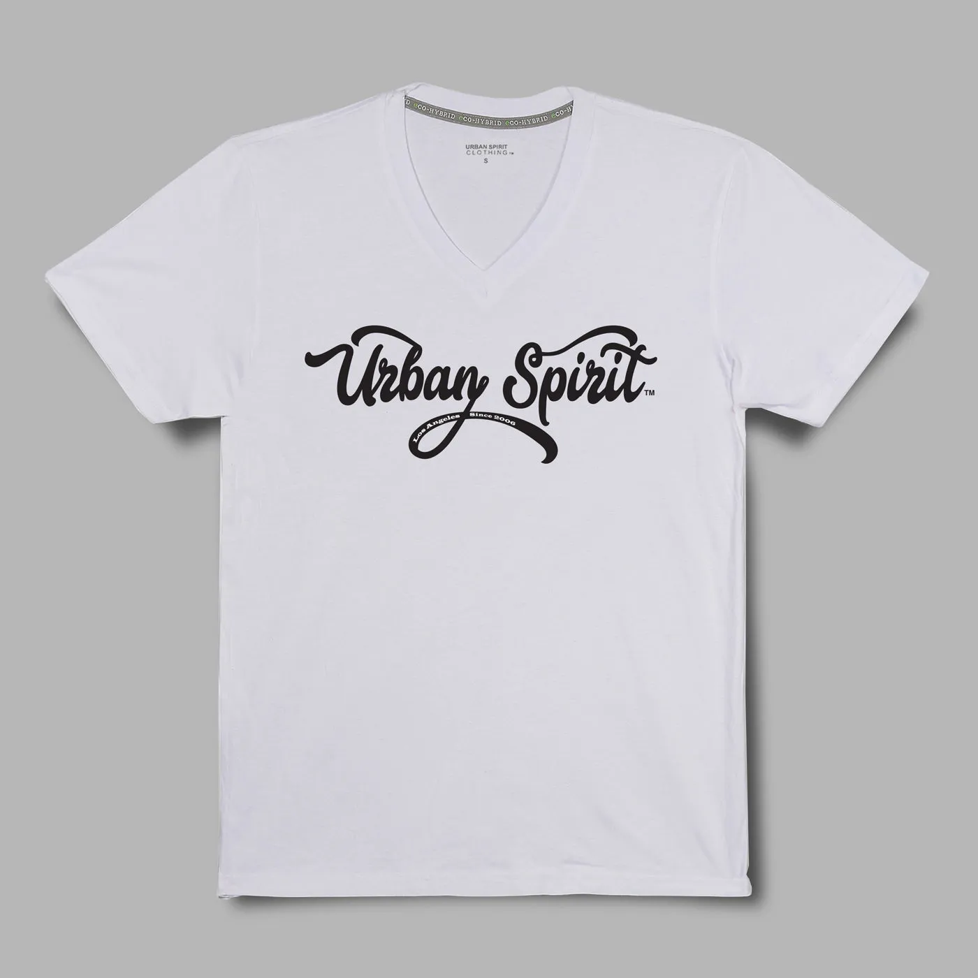 US Script V-Neck