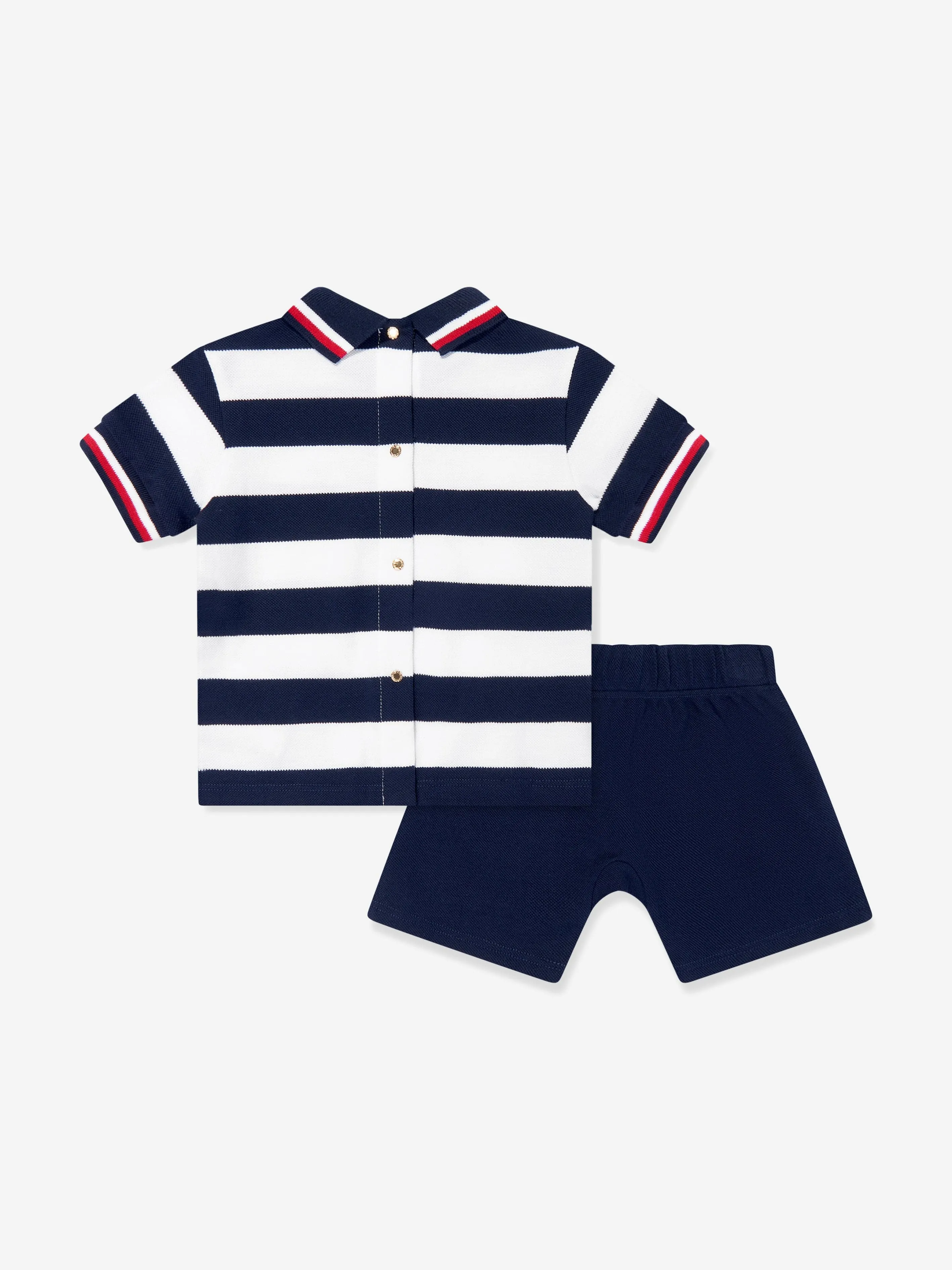Versace Baby Boys Nautical Shorts Set in Navy