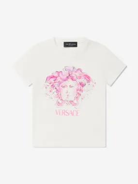 Versace Girls Medusa Logo T-Shirt