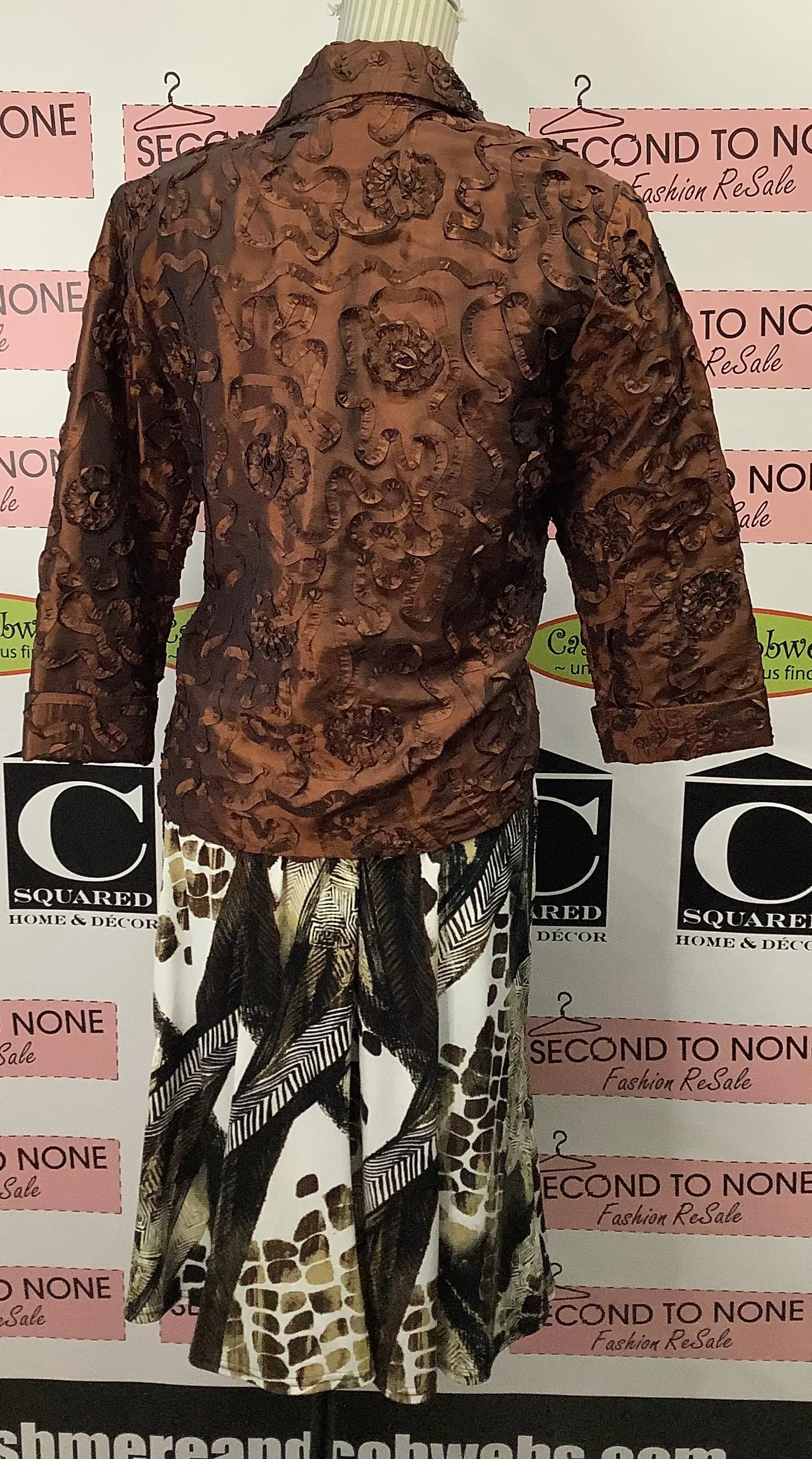 Vintage Bantry Bay Bronze Sheen Blazer (L)