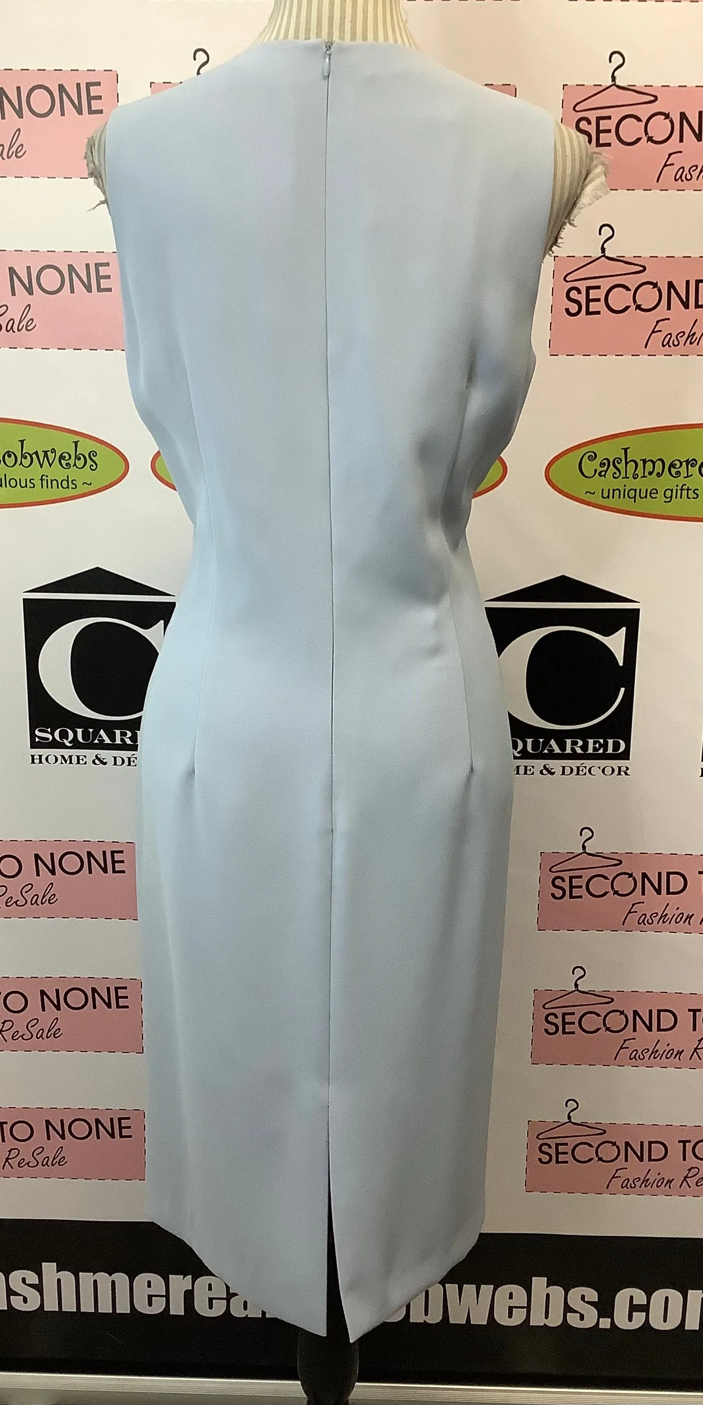 Vintage INTRO Sky Blue Dress Suit (Size 12)