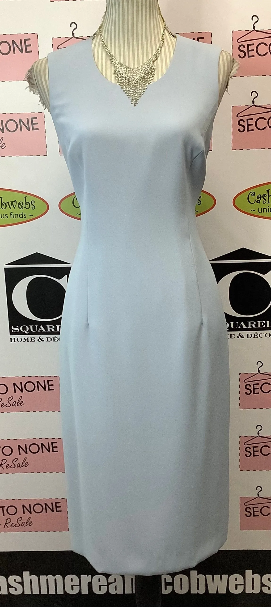 Vintage INTRO Sky Blue Dress Suit (Size 12)