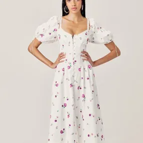Violet Midi Dress - S - M - L - XL
