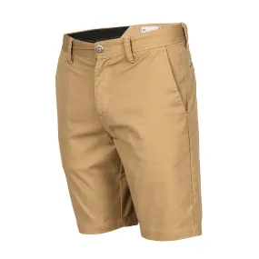 Volcom Frickin Mod Stretch Shorts - Dark Khaki