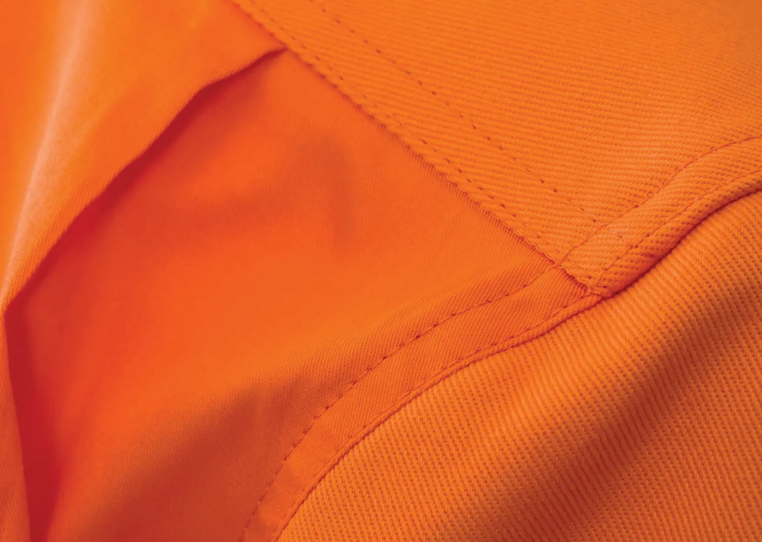 WS4254 HEAVY DUTY HYBRID HI VIS CLOSED FRONT COTTON DRILL SHIRT WITH GUSSET SLEEVES
