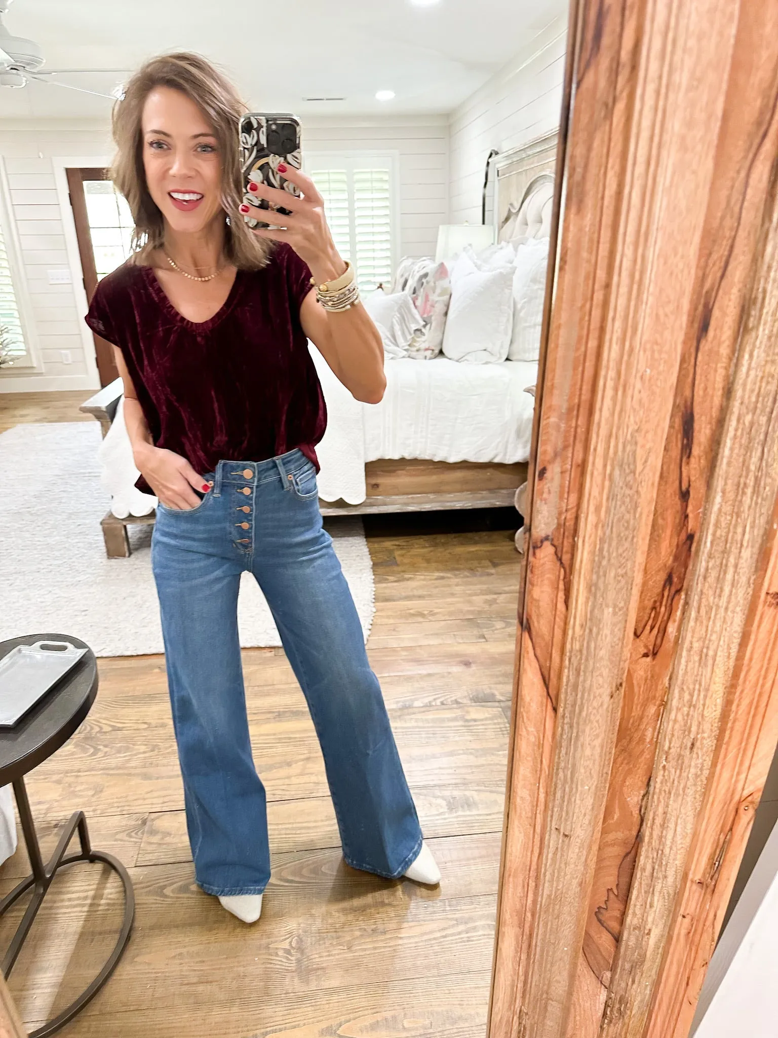 Yanis Velvet Top