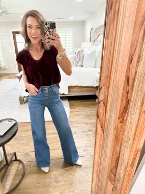Yanis Velvet Top