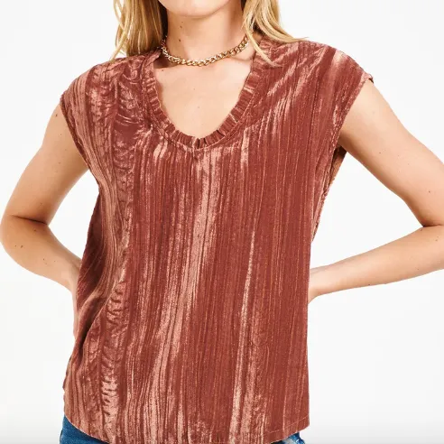 Yanis Velvet Top