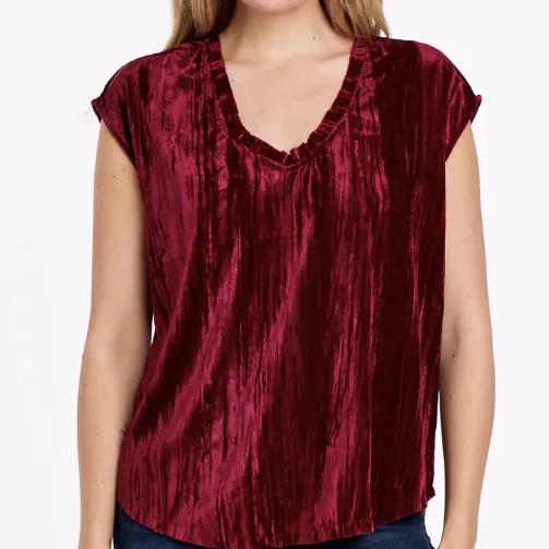 Yanis Velvet Top