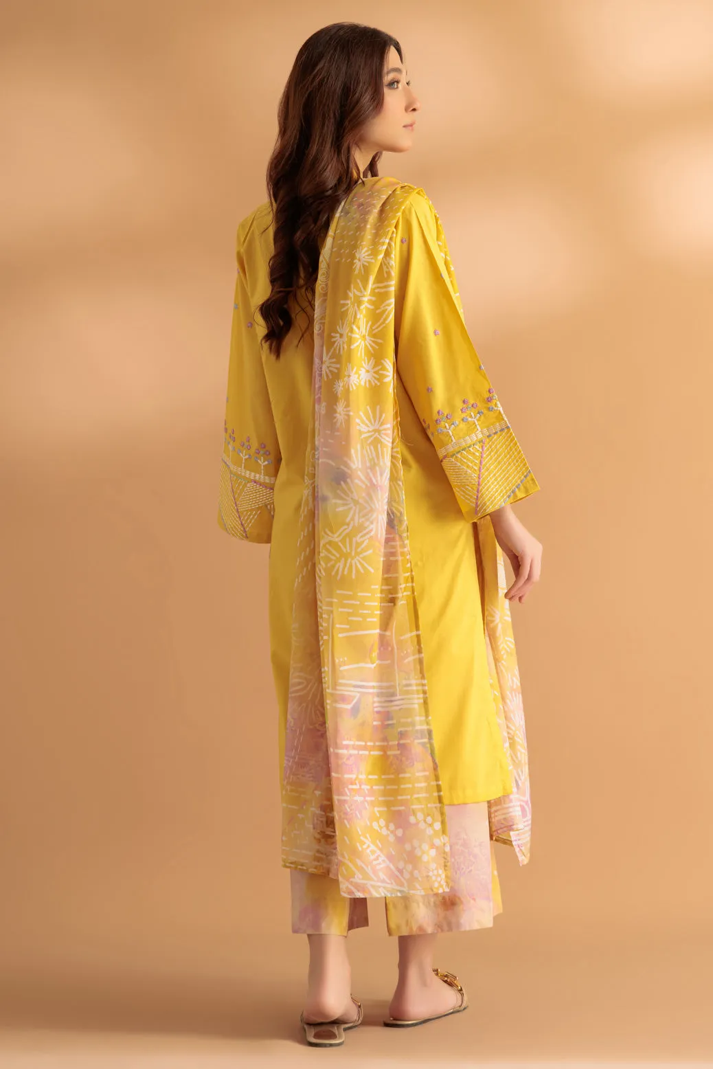 YELLOW-CAMBRIC-3 PIECE (1S24B3P100)